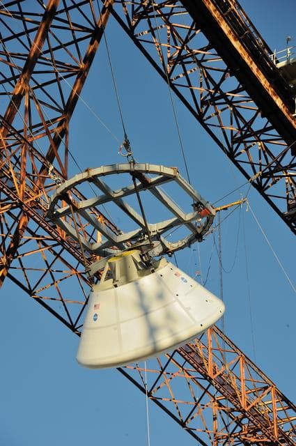 NASA image: ORION Project-(SPLASH) Structural Passive Landing Attenuation fo