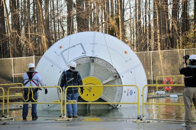 NASA image: ORION Project-(SPLASH) Structural Passive Landing Attenuation fo