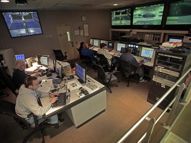 NASA image: Helicopter Active Flow Control Tests in the 14x22 Subsonic Wind 