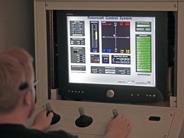 NASA image: Helicopter Active Flow Control Tests in the 14x22 Subsonic Wind 