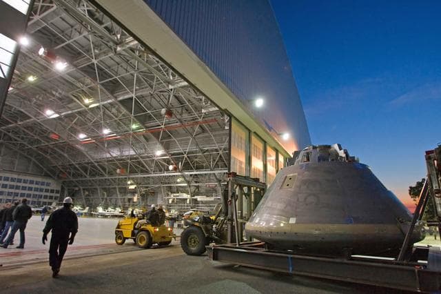 NASA image: ORION_CREW_MODULE_NASA_LANGLEY