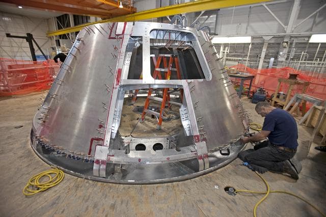 NASA image: Orion Crew Module KSC Ground Ops Pathfinder