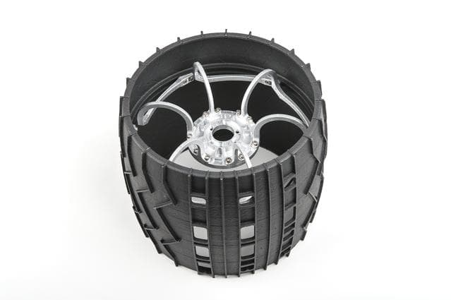 NASA image: Mars Curiosity Wheel Mock-up