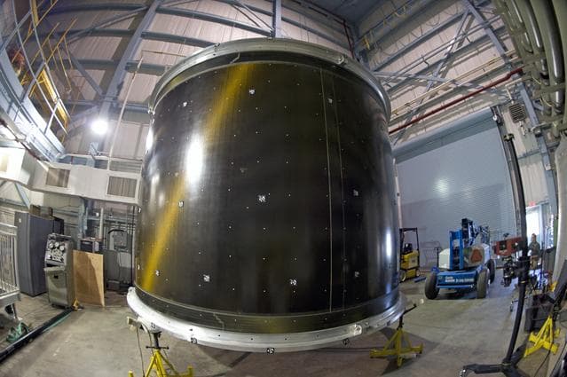 NASA image: 13.1 Foot Diameter Fluted-Core Sandwich Composite Test Article 