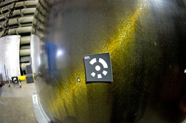 NASA image: 13.1 Foot Diameter Fluted-Core Sandwich Composite Test Article 
