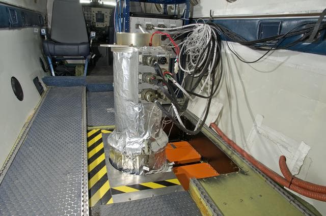 NASA image: (SLAP) Scanning L-band Active Passive Installed on NASA UC-12B A