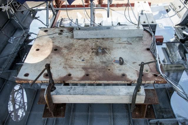 NASA image: TRACT 2 Frame Drop Test AT NASA Langley Research Center's Landin
