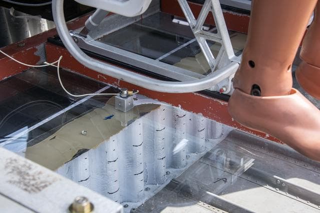 NASA image: TRACT 2 Frame Drop Test AT NASA Langley Research Center's Landin