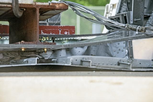 NASA image: TRACT 2 Frame Drop Test AT NASA Langley Research Center's Landin