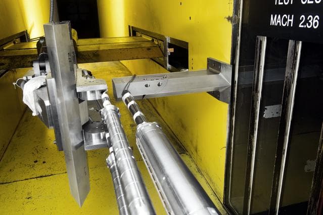 NASA image: The Unitary Plan Wind Tunnel(UPWT) Test 1891 Space Launch System