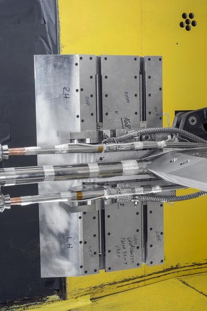 NASA image: The Unitary Plan Wind Tunnel(UPWT) Test 1891 Space Launch System