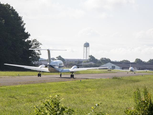 NASA image: Testing of the External Vision System (XVS) Software on the B200 King Air