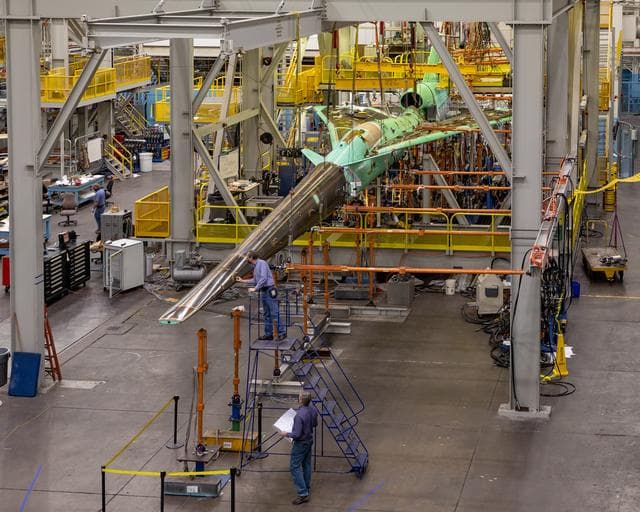 NASA image: X-59 - Various Angles in Test Fixture