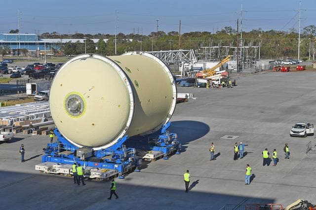 NASA image: NASA Readies Artemis II Liquid Oxygen Tank for Next Phase of Manufacturing