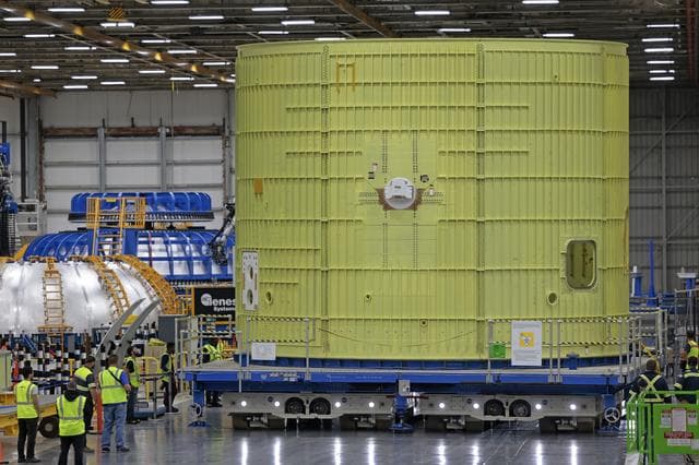 NASA image: NASA Moves Core Stage 3 Intertank  