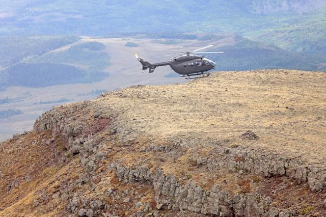 NASA image: NASA Uses Colorado Mountains for Simulated Artemis Moon Landing Course