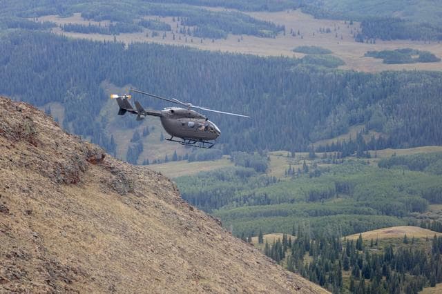 NASA image: NASA Uses Colorado Mountains for Simulated Artemis Moon Landing Course