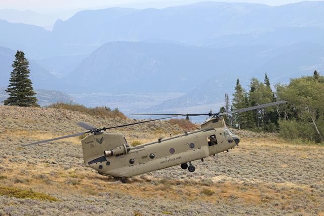 NASA image: NASA Uses Colorado Mountains for Simulated Artemis Moon Landing Course