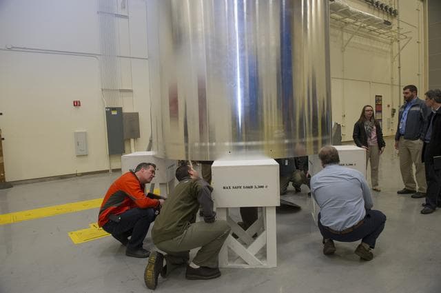 NASA image: Shell Buckle Knockdown Factor workshop