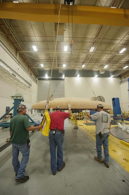 NASA image: Orion Heat Shield Testing