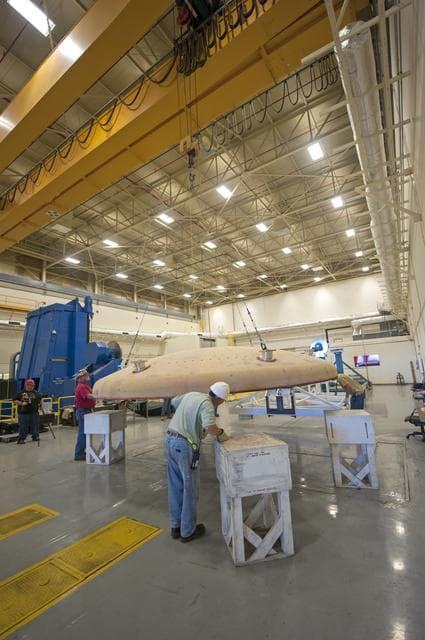 NASA image: Orion Heat Shield Testing