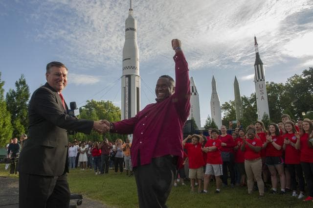NASA image: Trent Griffin honored on Good Morning America