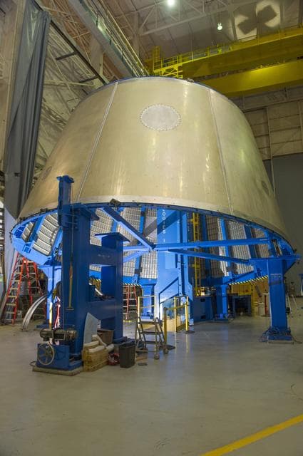 NASA image: LVSA AFT CONE POST 7TH WELD