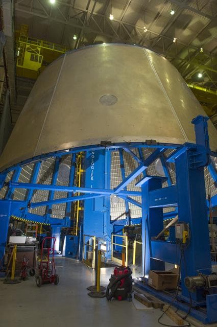 NASA image: LVSA AFT CONE POST 7TH WELD