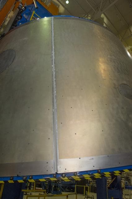 NASA image: LVSA AFT CONE POST 7TH WELD