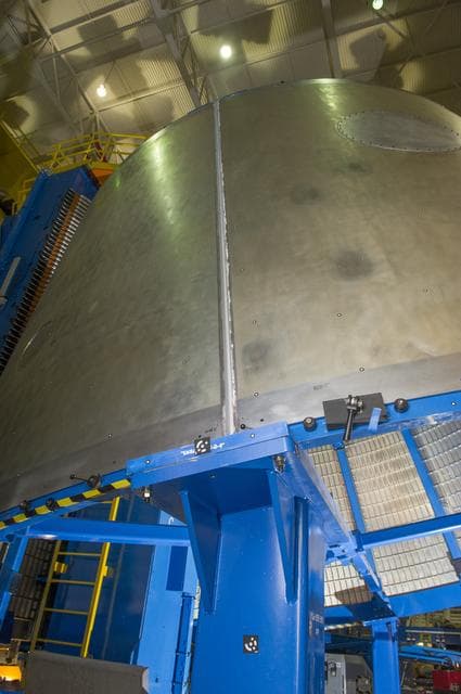 NASA image: LVSA AFT CONE POST 7TH WELD