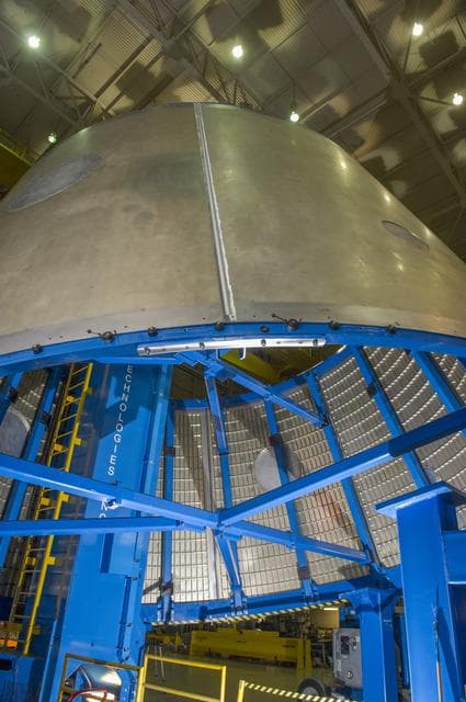 NASA image: LVSA AFT CONE POST 7TH WELD
