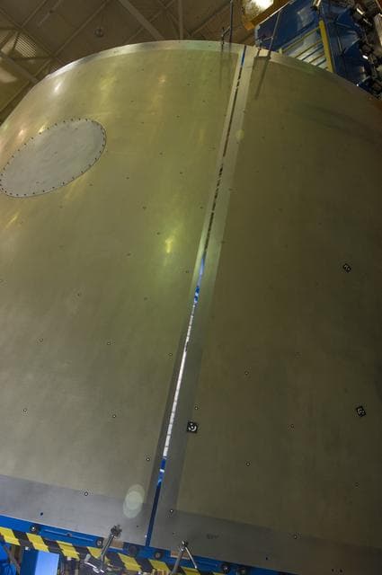 NASA image: LVSA AFT CONE POST 7TH WELD