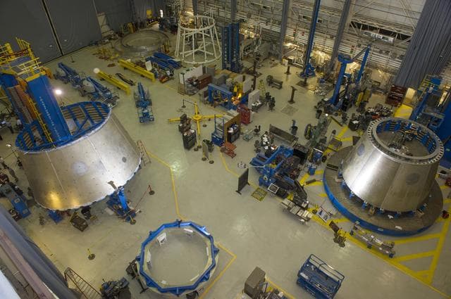 NASA image: LVSA FORWARD AND AFT CONES