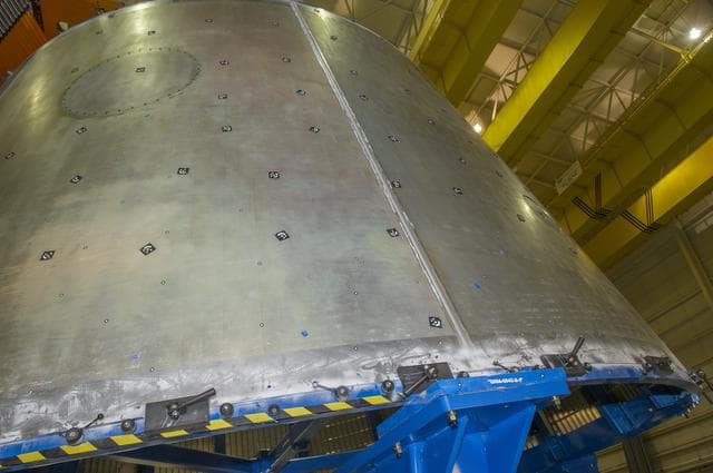 NASA image: LVSA POST WELD #8