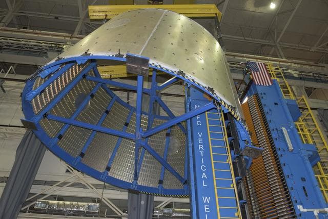 NASA image: LVSA AFT CONE MOVE