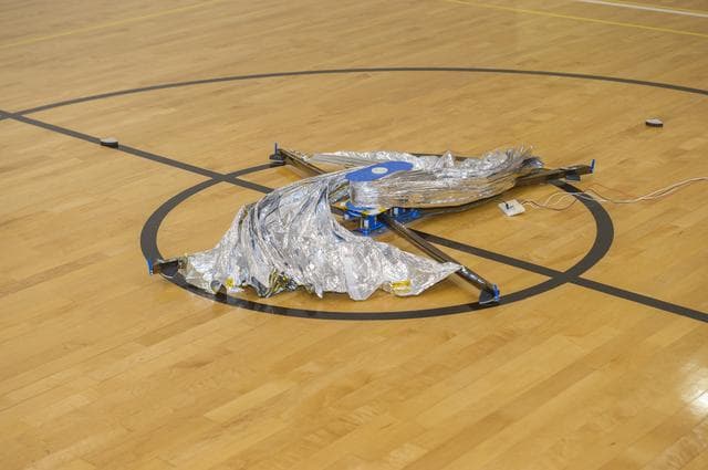 NASA image: ENGINEERING DEVELOPMENT UNIT SOLAR SAIL