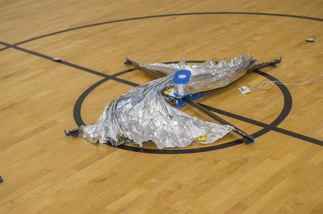 NASA image: ENGINEERING DEVELOPMENT UNIT SOLAR SAIL