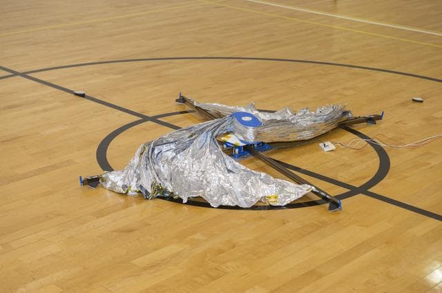 NASA image: ENGINEERING DEVELOPMENT UNIT SOLAR SAIL