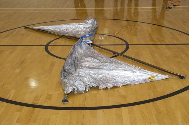 NASA image: ENGINEERING DEVELOPMENT UNIT SOLAR SAIL
