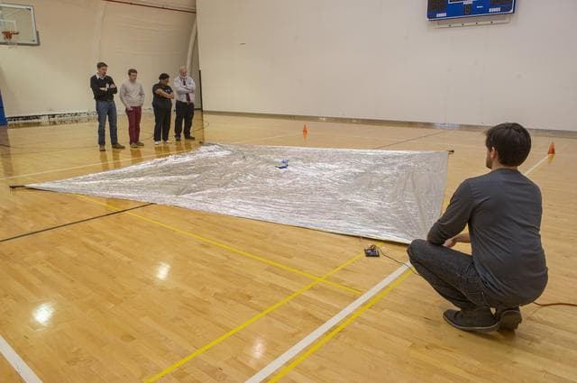 NASA image: ENGINEERING DEVELOPMENT UNIT SOLAR SAIL