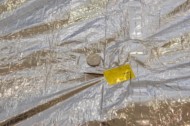 NASA image: ENGINEERING DEVELOPMENT UNIT SOLAR SAIL