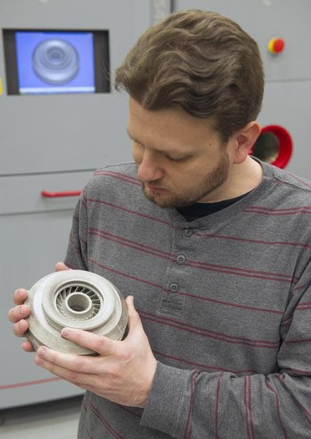 NASA image: ADVANCED MANUFACTURING TEAM