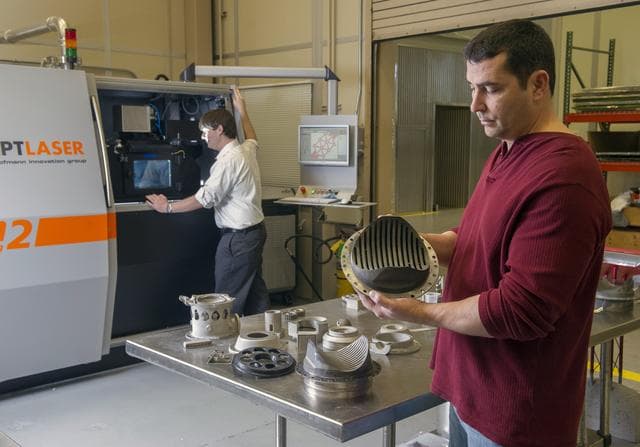 NASA image: ADVANCED MANUFACTURING TEAM