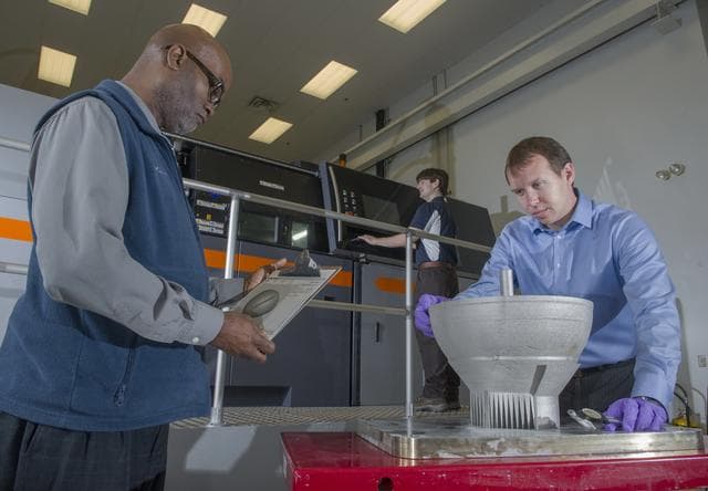 NASA image: ADVANCED MANUFACTURING TEAM