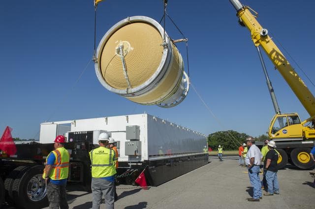 NASA image: INTERIM CRYOGENIC PROPULSION STAGE TEST ARTICLE