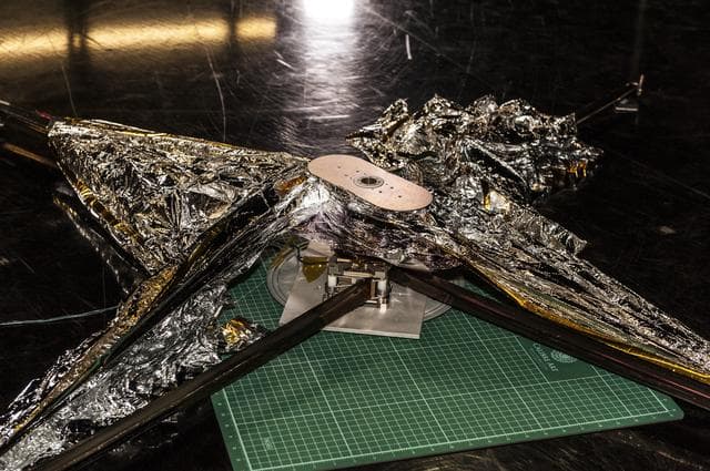 NASA image: NEAR EARTH ASTERIOD SCOUT SOLAR SAIL