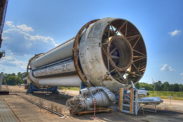 NASA image: FORWARD END OF SATURN S-1B STAGE