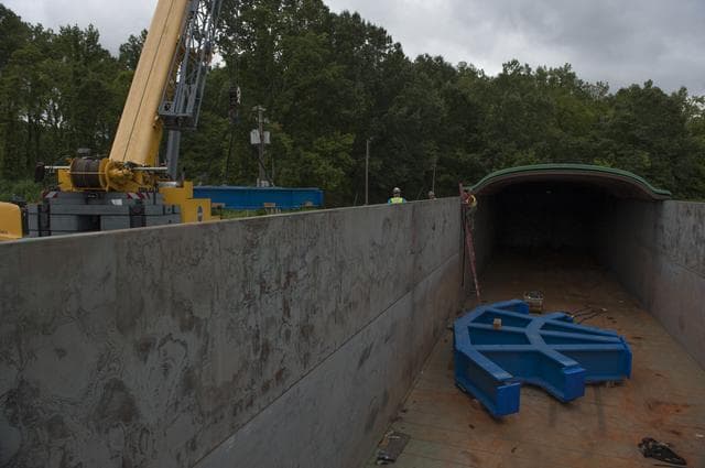 NASA image: SLS ENGINE SECTION PEDESTALS AND ENGINE SECTION SPIDER QUADRANTS