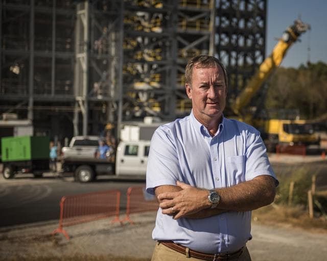 NASA image: KEITH HIGGINBOTHAM AT TEST STAND 4699