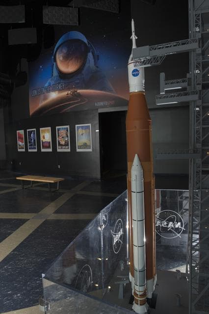 NASA image: MSFC 4205 EXTERIOR AND INTERIOR